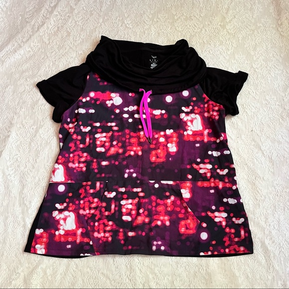 Livi Active cowl neck graphic sweatshirt - Picture 2 of 10